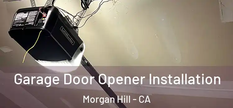  Garage Door Opener Installation Morgan Hill - CA