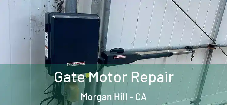 Gate Motor Repair Morgan Hill - CA