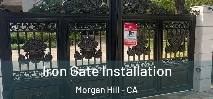 Iron Gate Installation Morgan Hill - CA